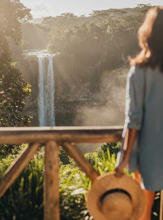 Chamarel Waterfall