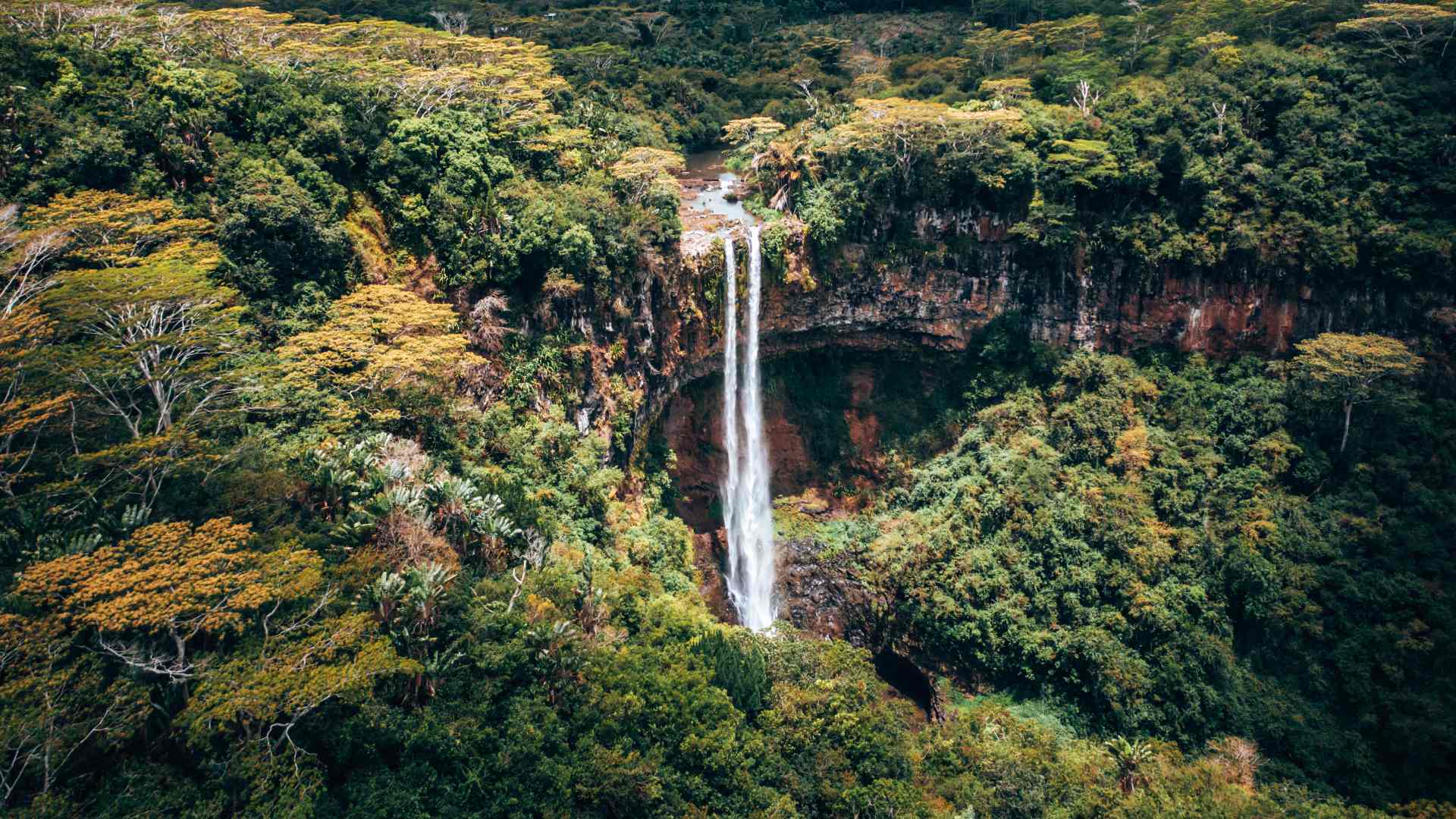 Chamarel Waterfall